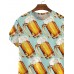 Men's Beer Casual Short Sleeve T-Shirt