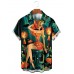 Men's Easter Hawaiian Short Sleeve Shirt