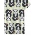 Panda Print Crew Neck Casual Short Sleeve T-Shirt